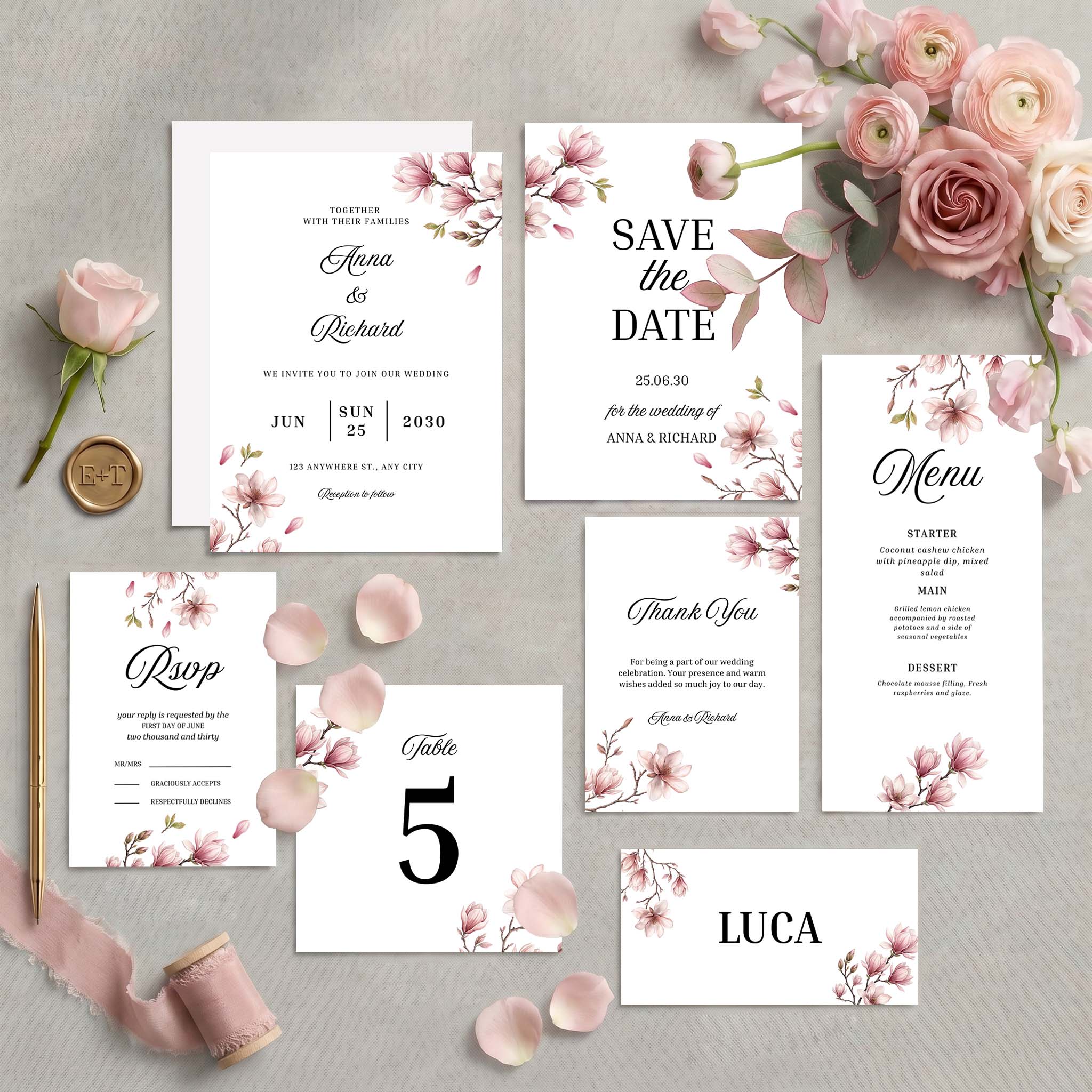 Wedding invitation 09